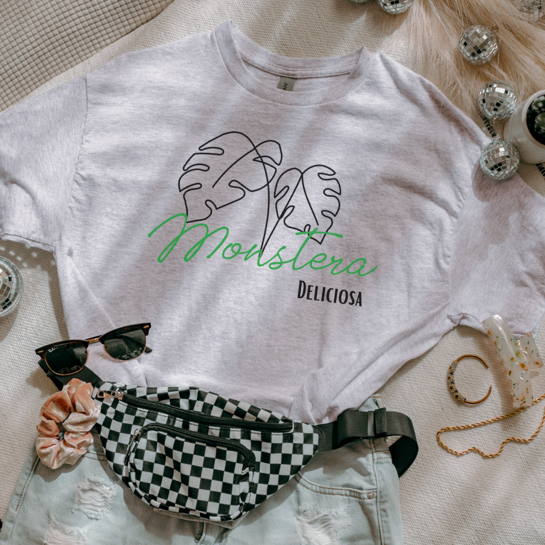 Monstera Delicosia Comfort Colors T-Shirt