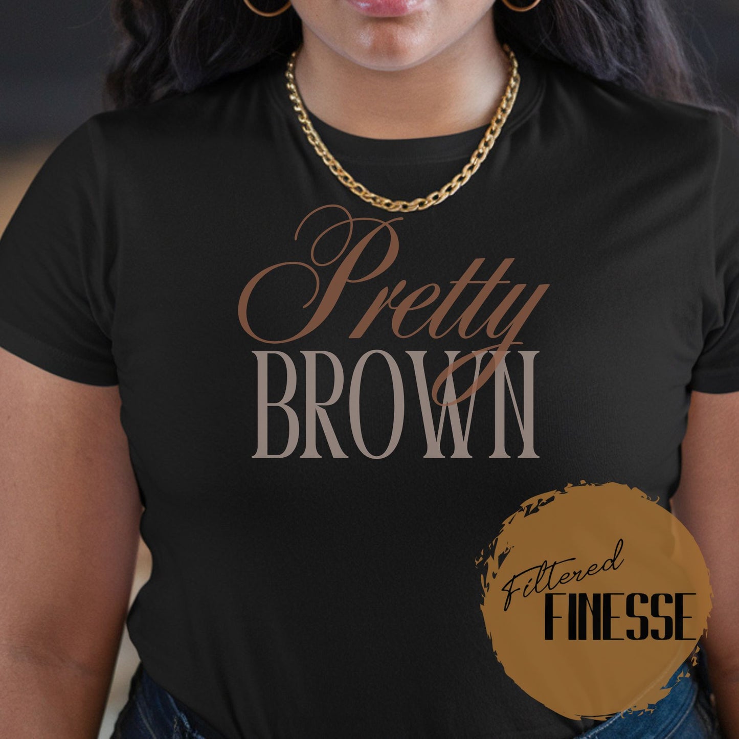 Pretty Brown T-Shirt