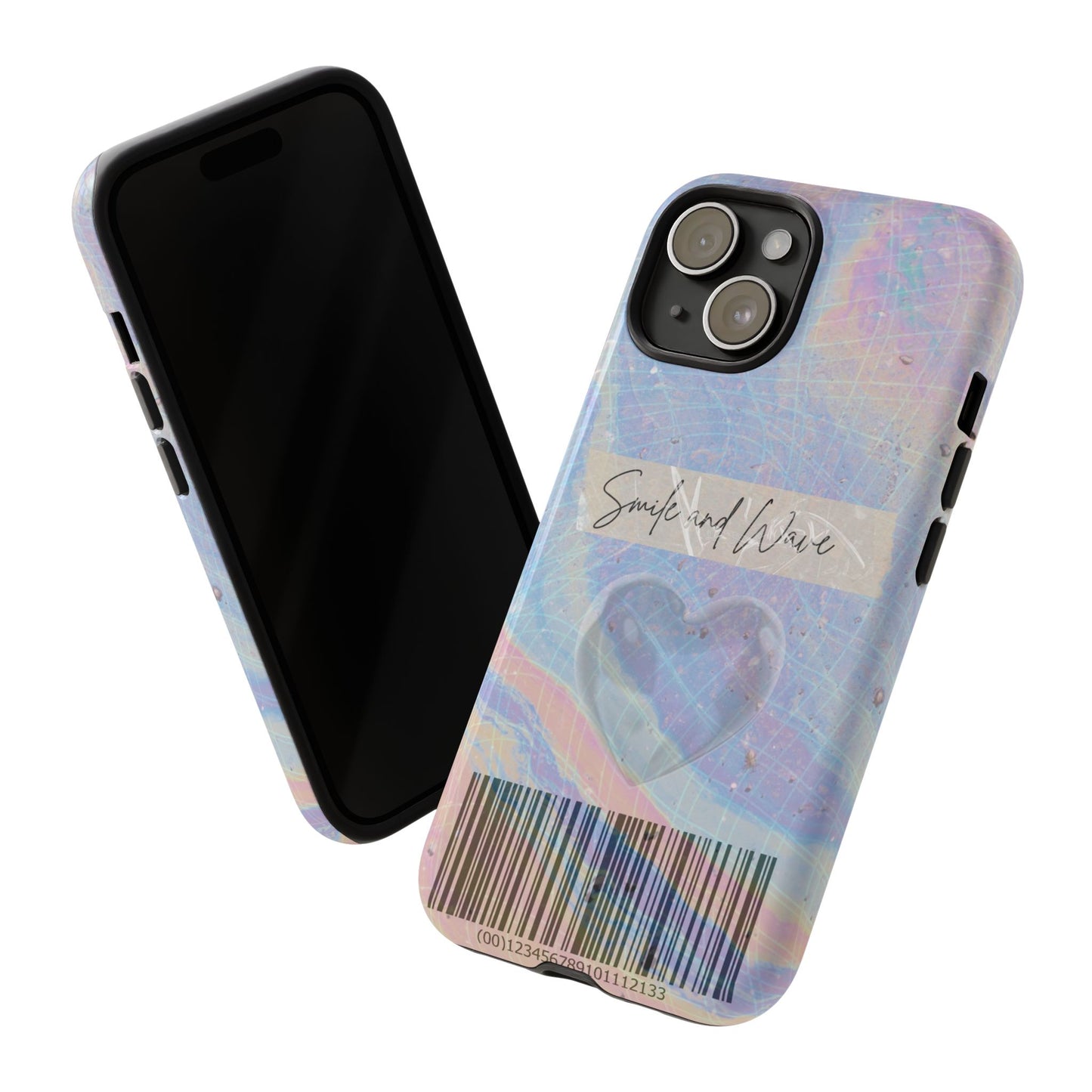 Aesthetic Smile and Wave Tough Phone Case