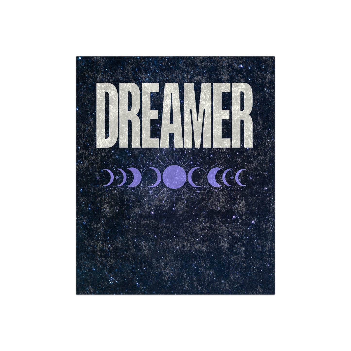 Shimmer Dreamer Galaxy Crushed Velvet Blanket