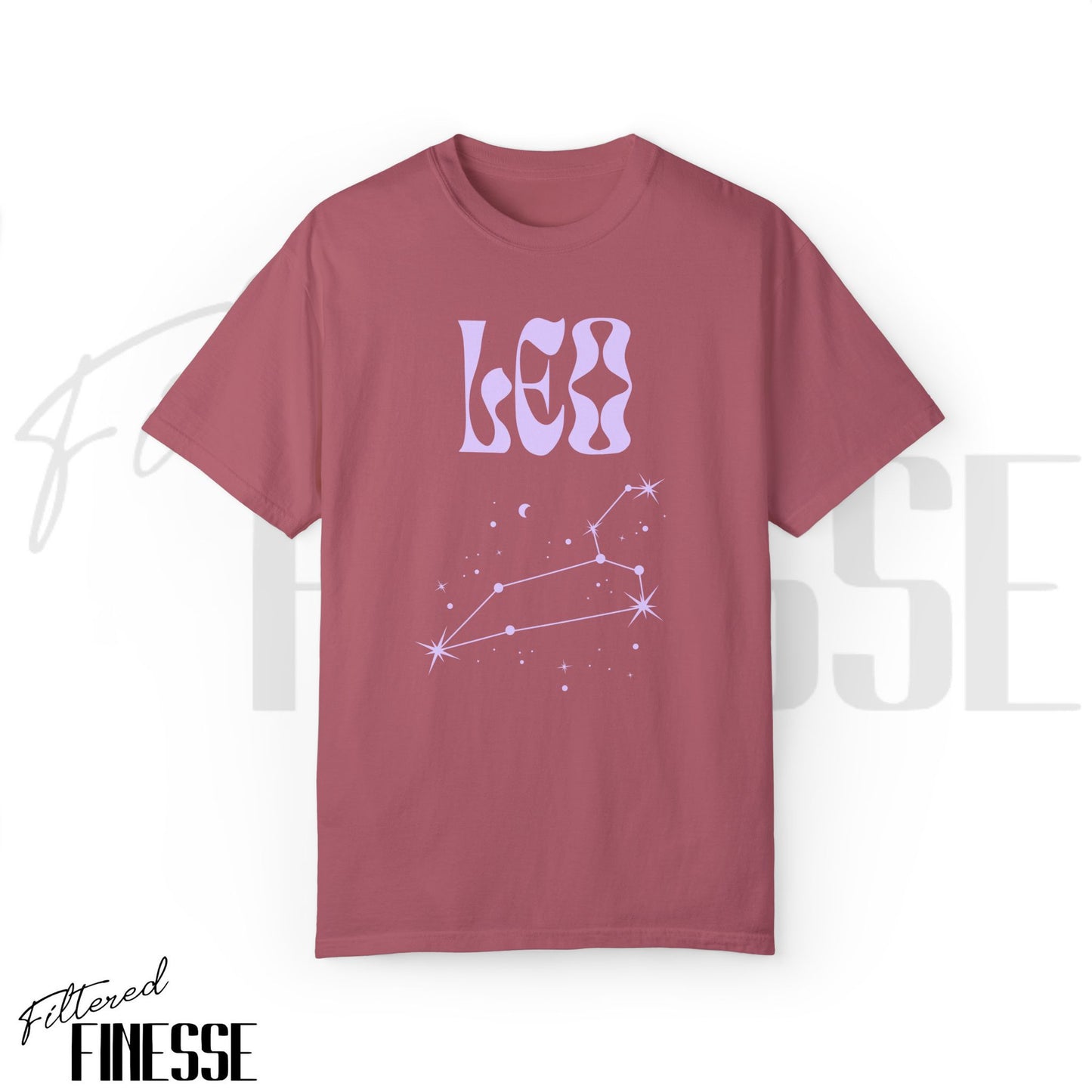Leo Comfort Colors T-Shirt | Zodiac Star Sign Birthday