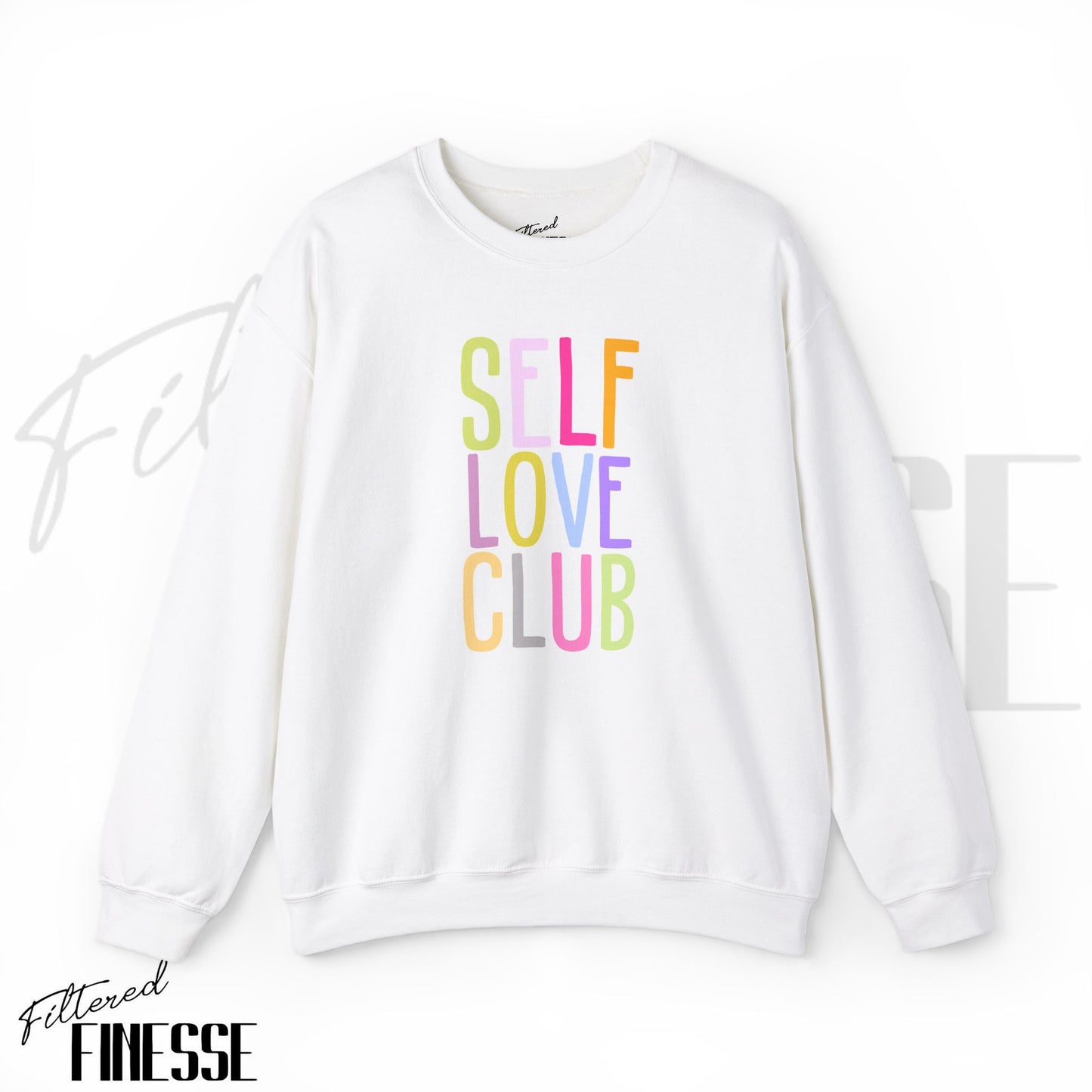 Self Love Club Pastel Sweatshirt