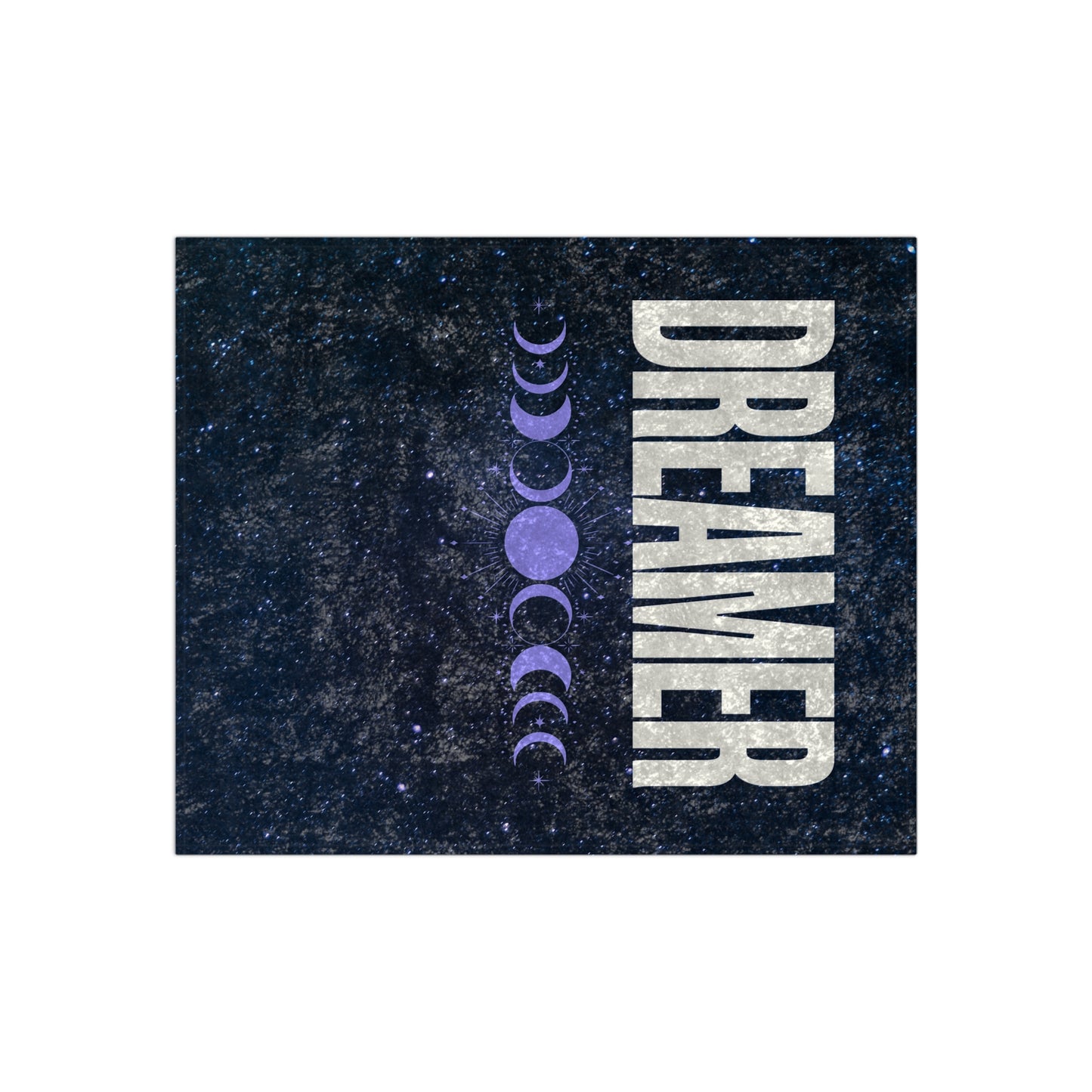 Shimmer Dreamer Galaxy Crushed Velvet Blanket