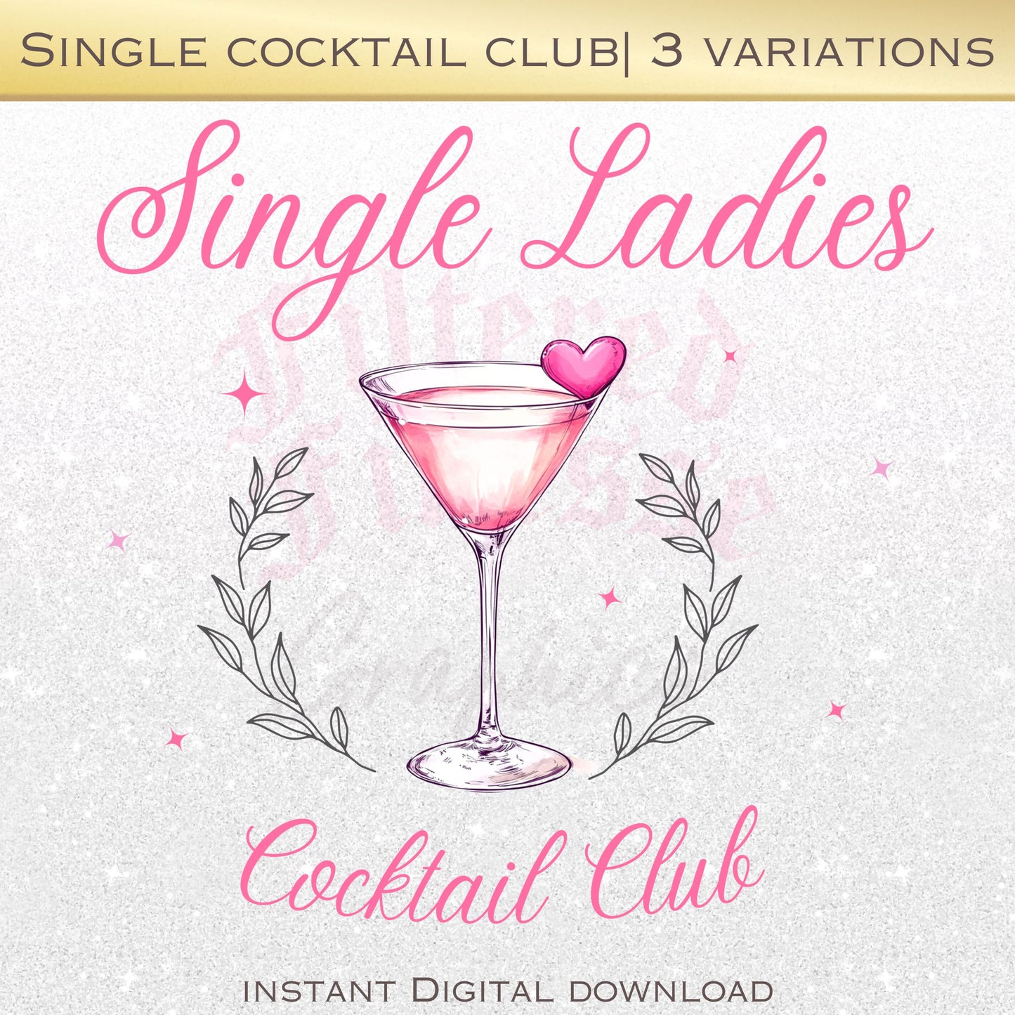 Single Babes Cocktail Club PNG