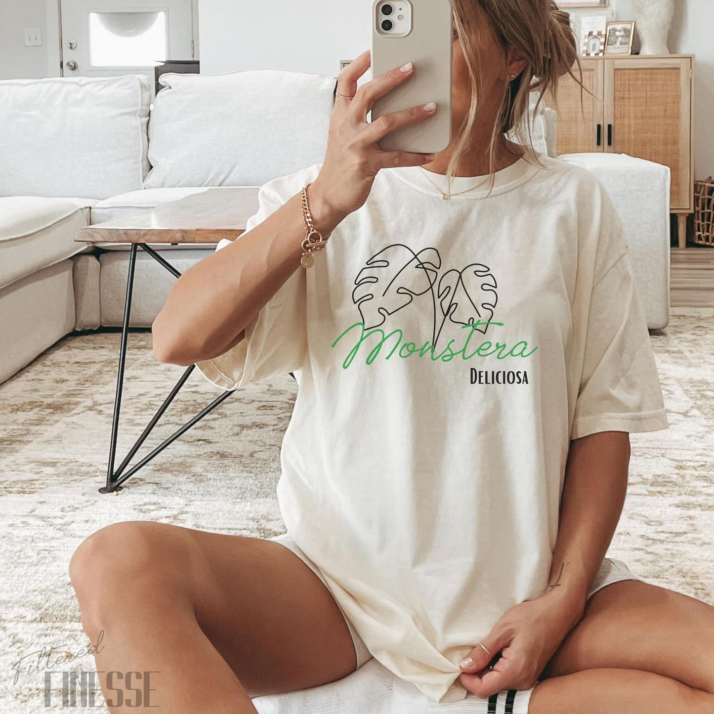 Monstera Delicosia Comfort Colors T-Shirt