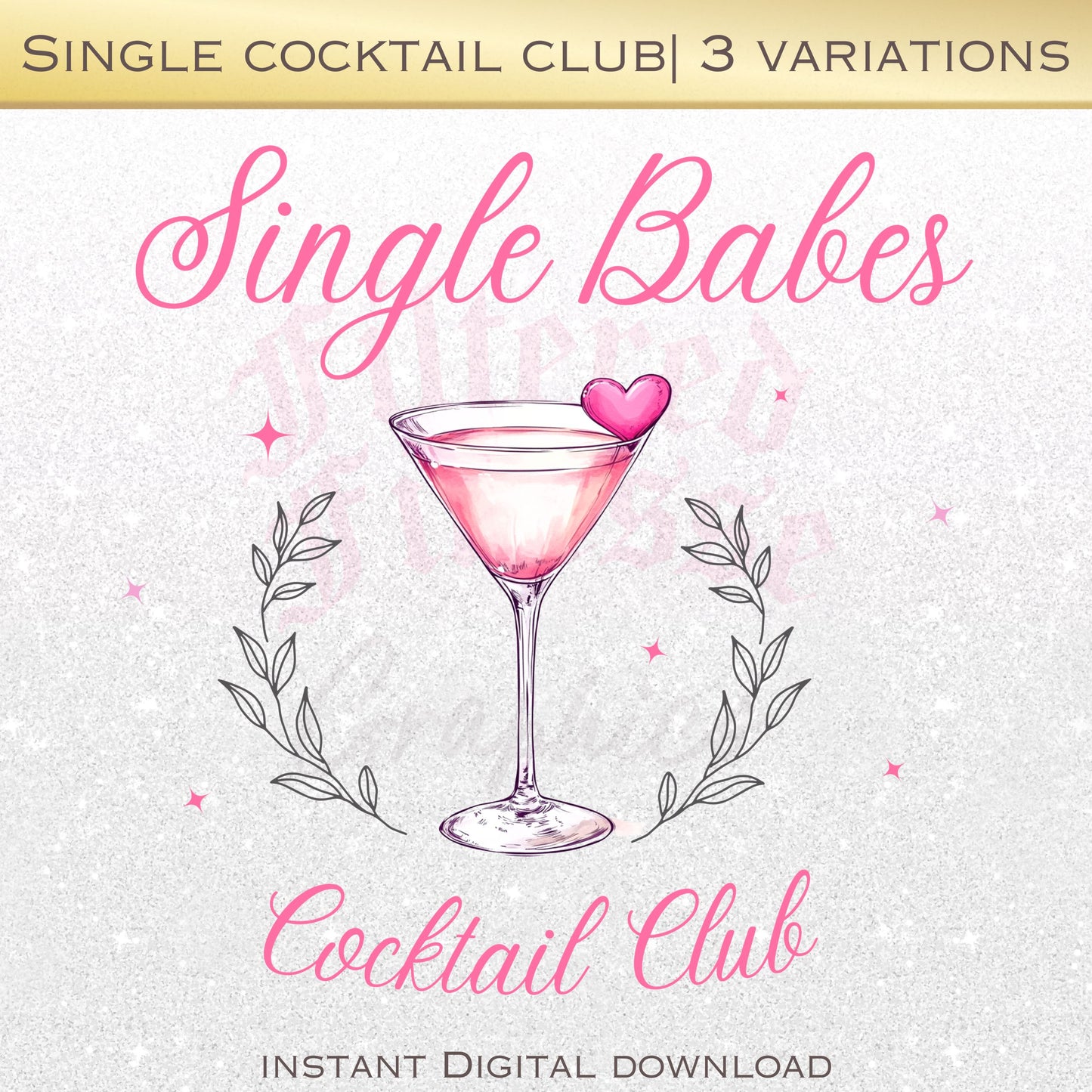Single Babes Cocktail Club PNG