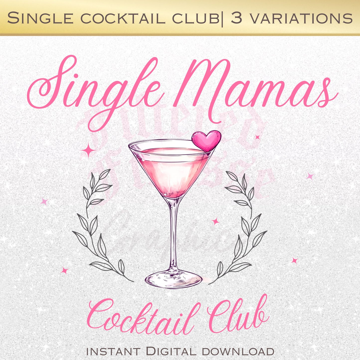 Single Babes Cocktail Club PNG