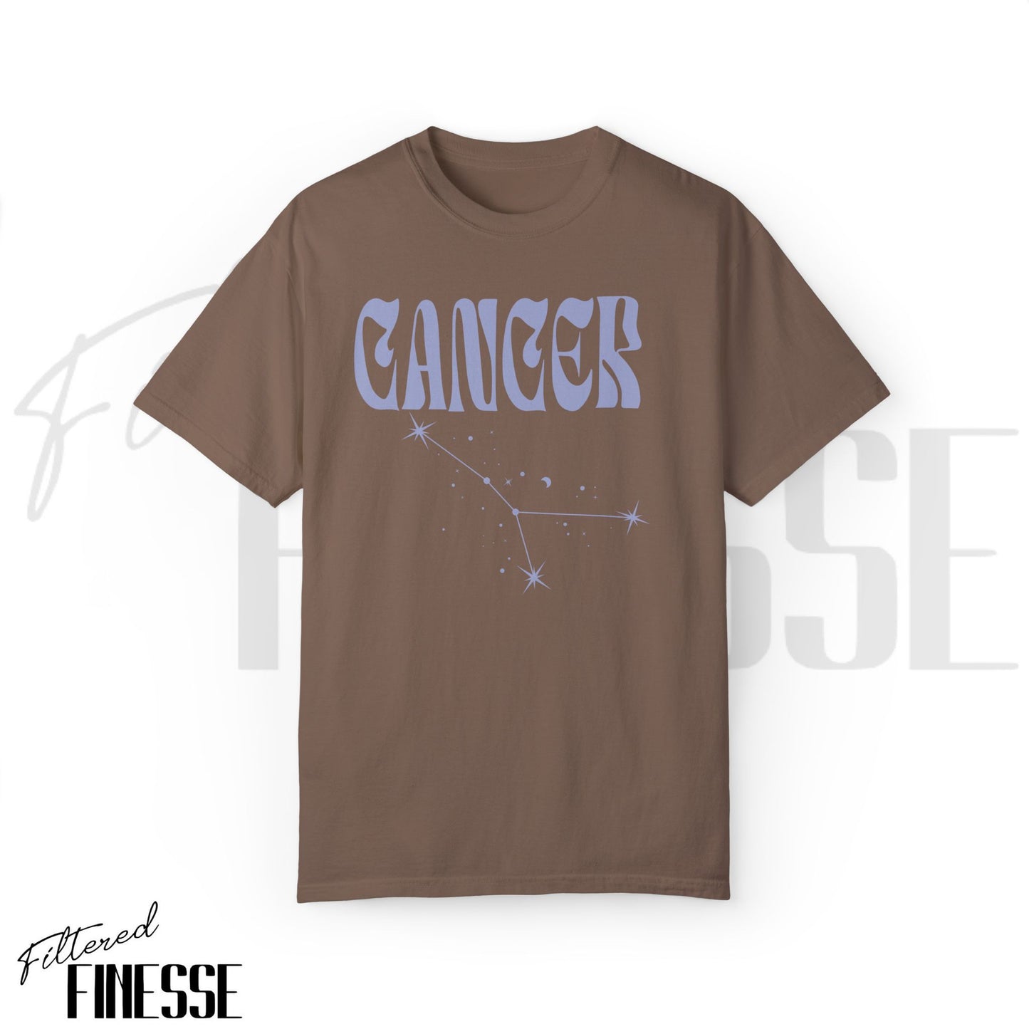 Cancer Comfort Colors T-Shirt | Zodiac Star Sign Birthday