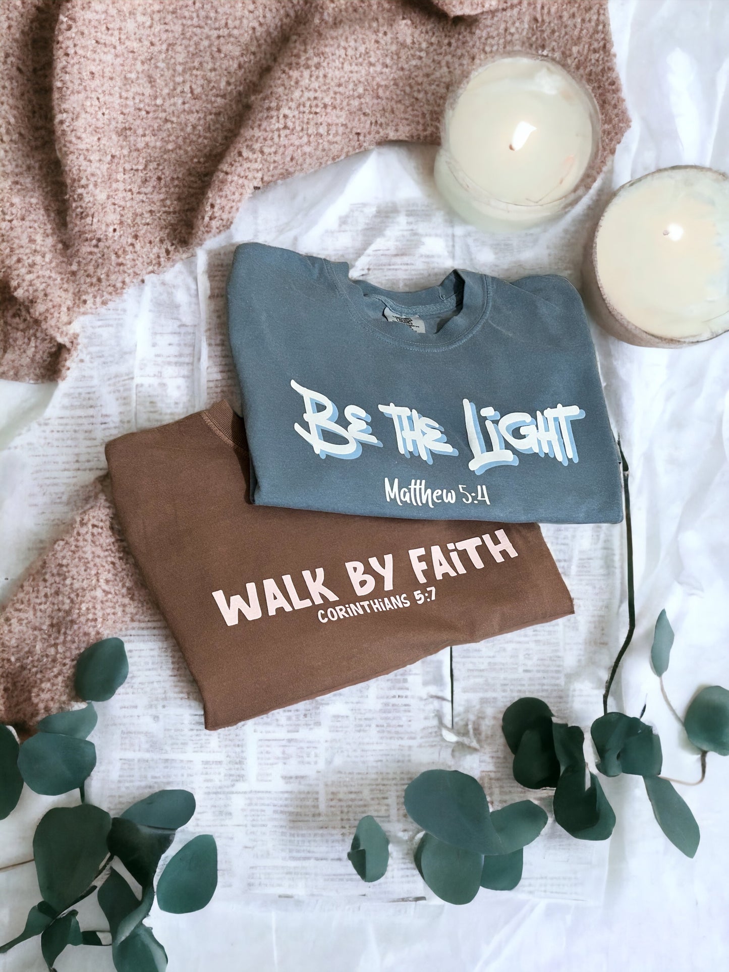 Walk by Faith Comfort Colors Unisex T-Shirt