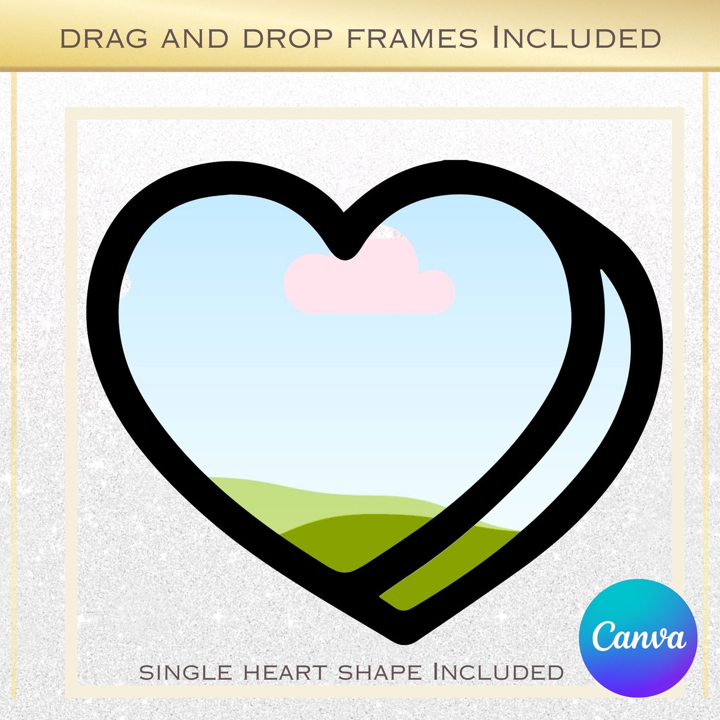 Sweethearts Canva Template