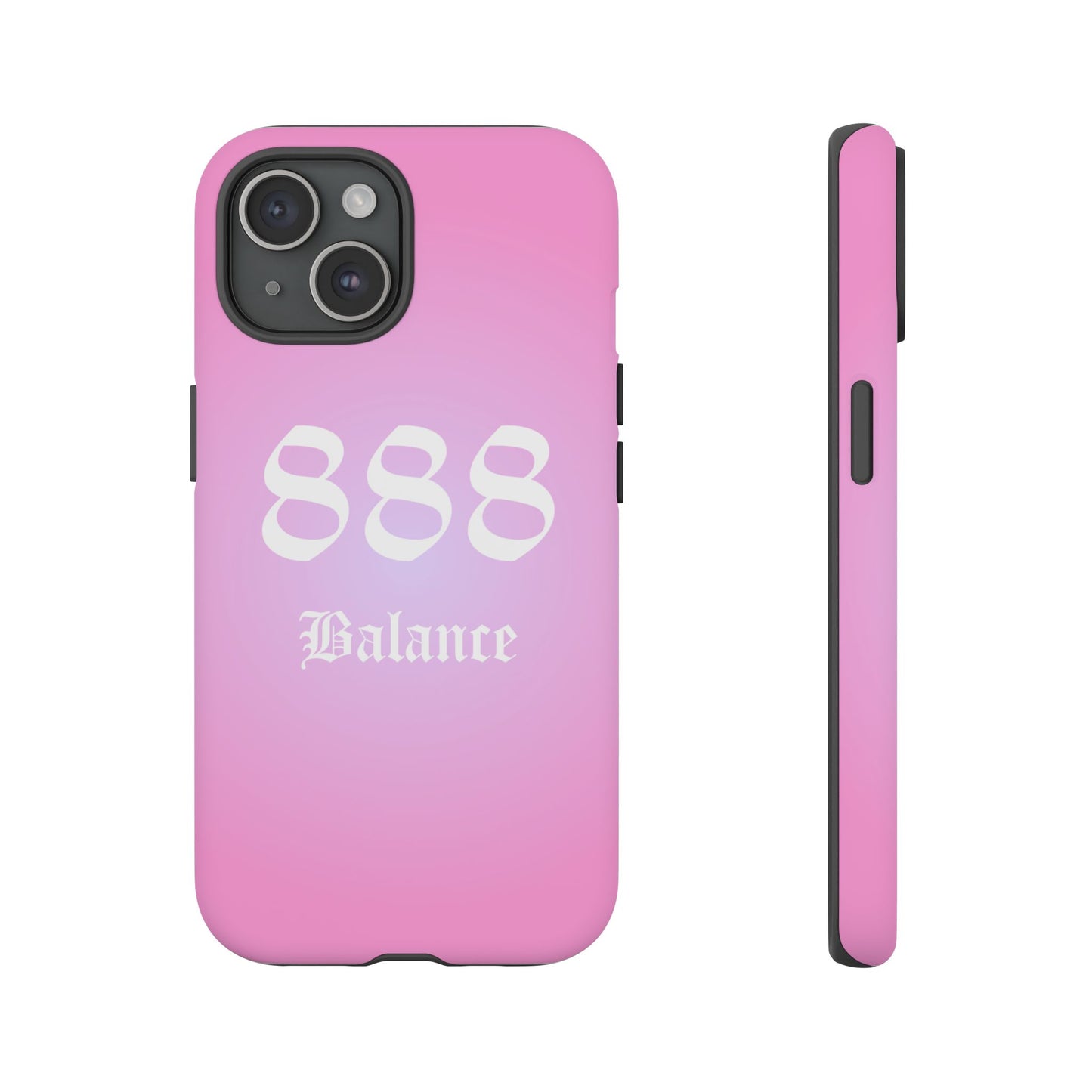 Pink Aura Balance Tough iPhone Case - Unique Phone Cover, Protective Phone Case, Trendy Phone Accessory, Stylish Phone Case, Gift for Her