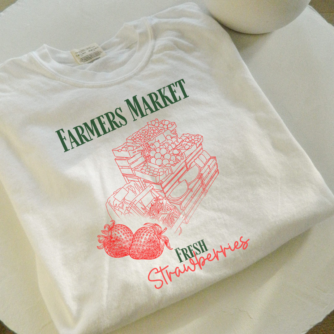 Strawberry Farmers Market T-Shirt