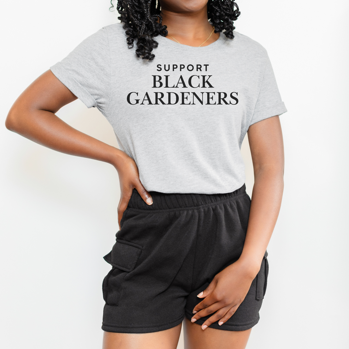 Support Black Gardeners T-Shirt