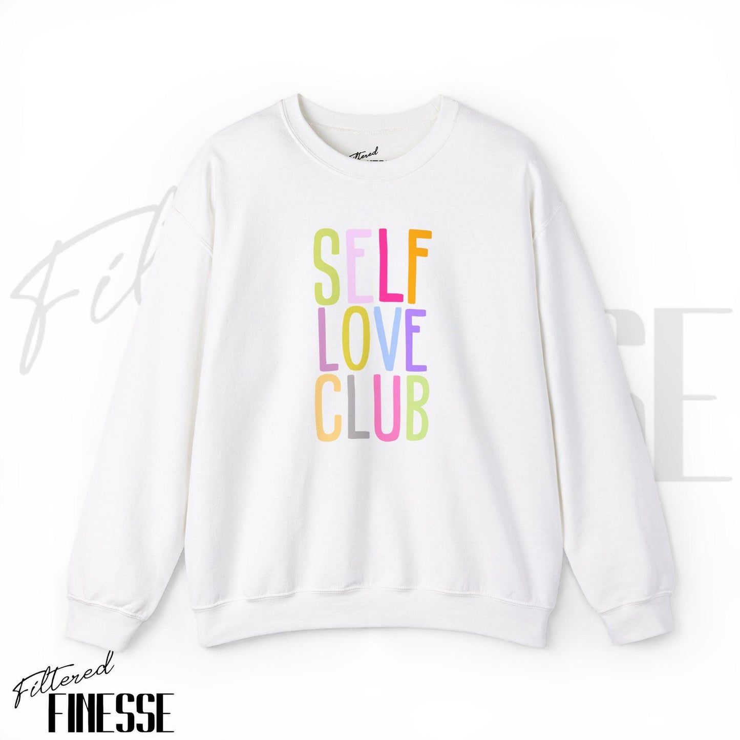 Self Love Club Pastel Sweatshirt