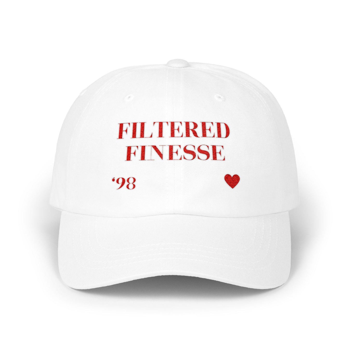 Filtered Finesse Classic Embroidered Dad Cap