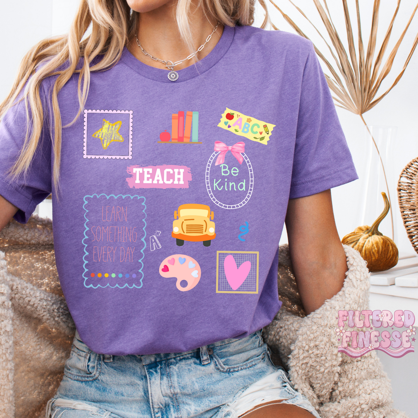 Colorful Be Kind Doodle PNG Digital Download