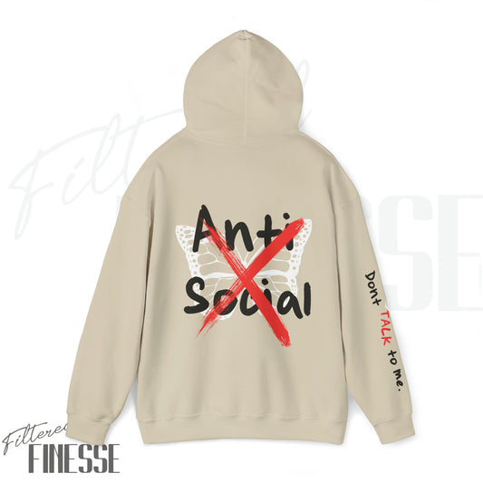 Antisocial Butterfly Unisex Hoodie