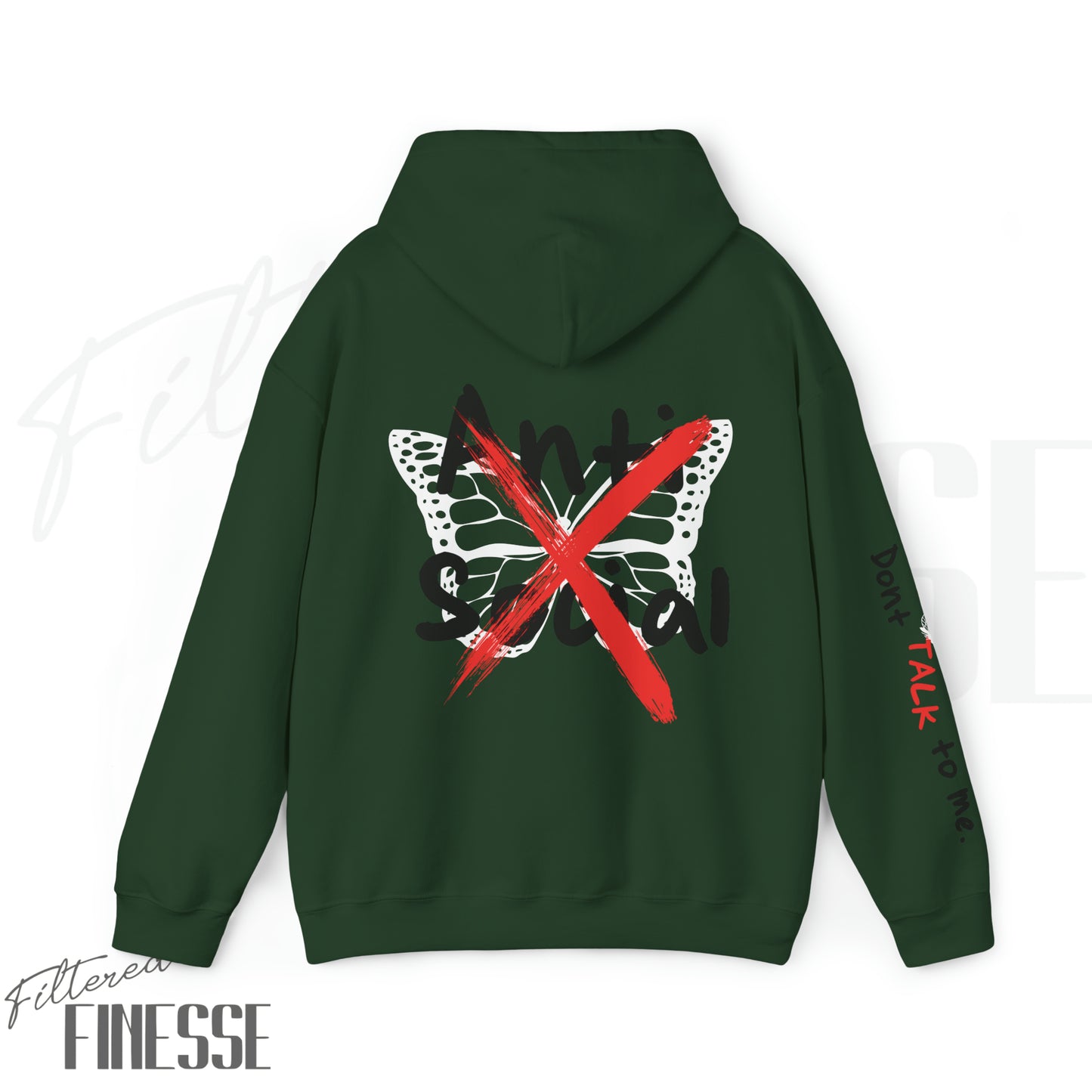 Antisocial Butterfly Unisex Hoodie