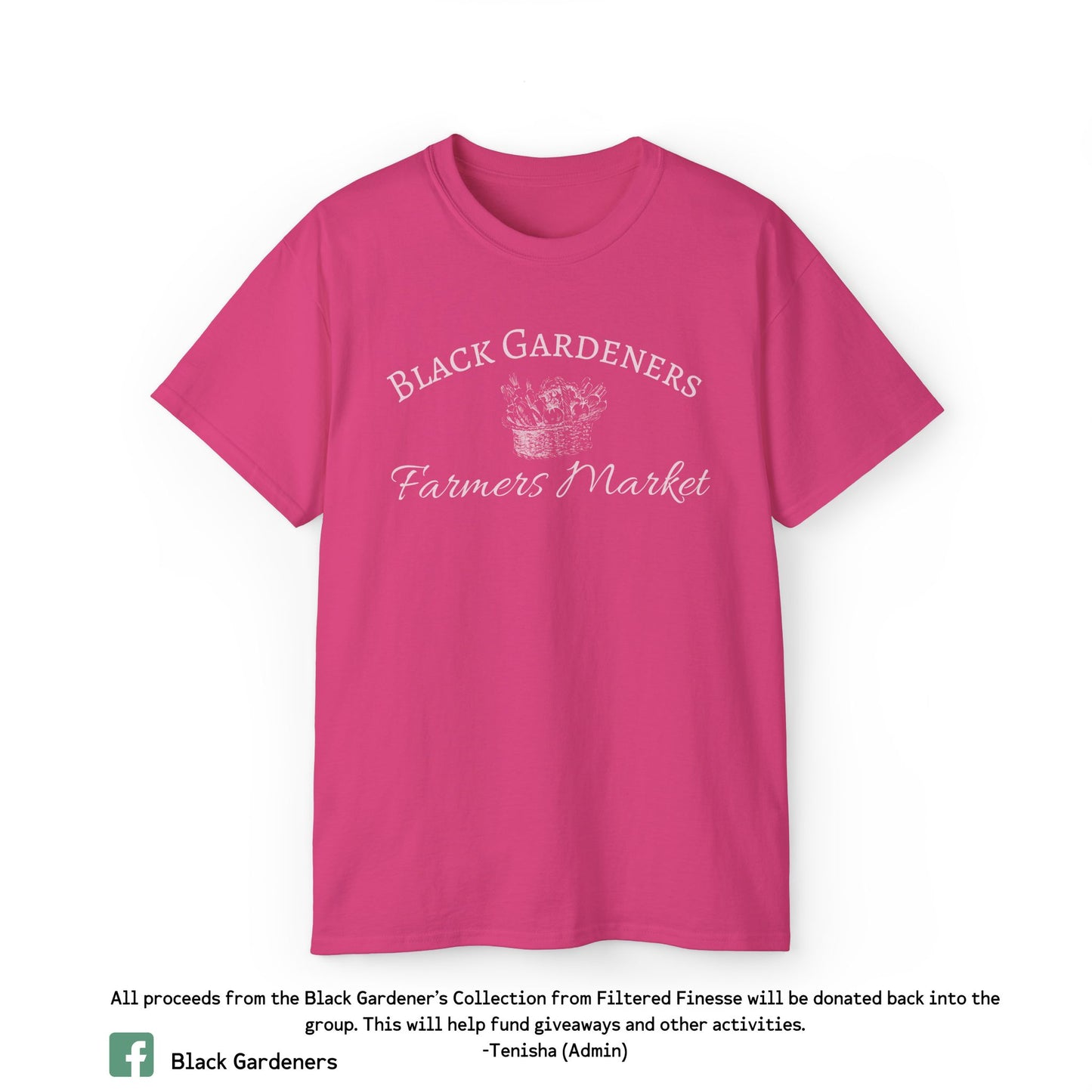 Black Gardeners Farmer's Market T-Shirt