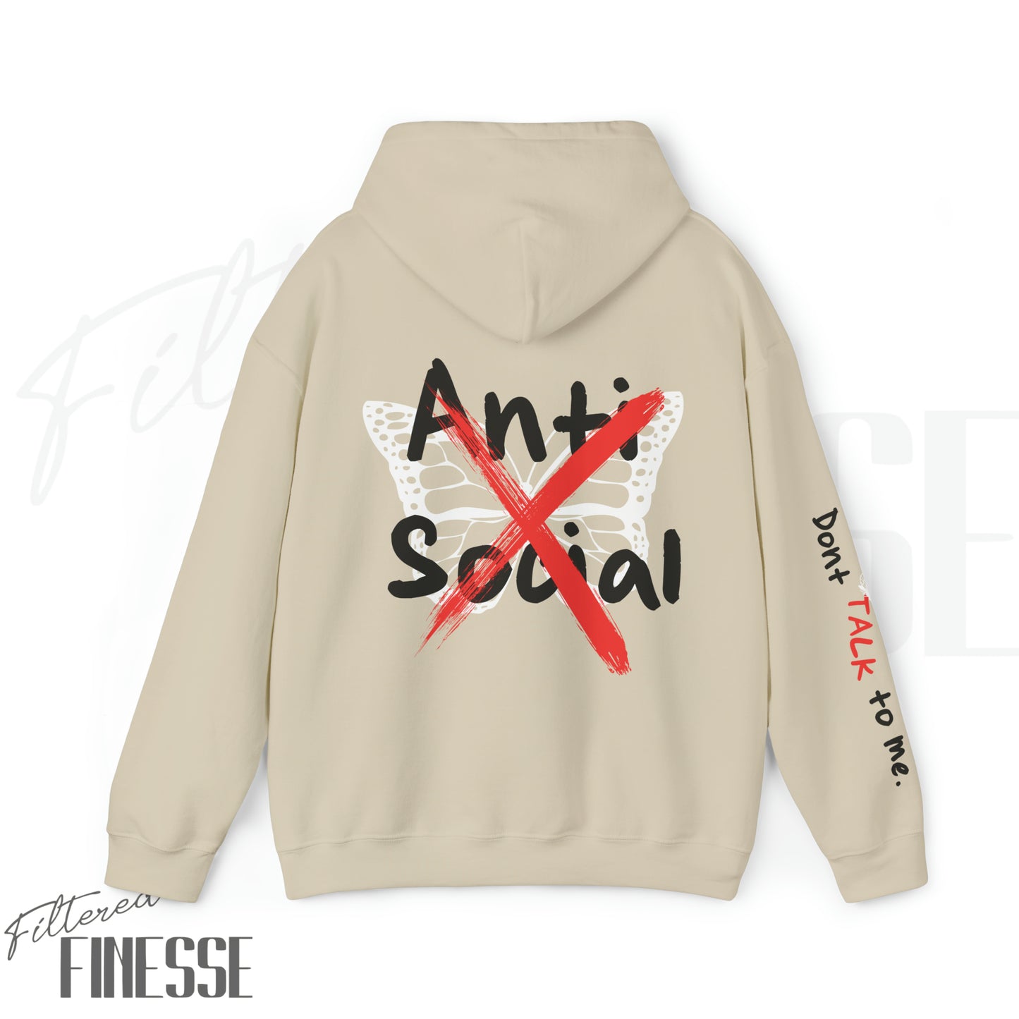Antisocial Butterfly Unisex Hoodie