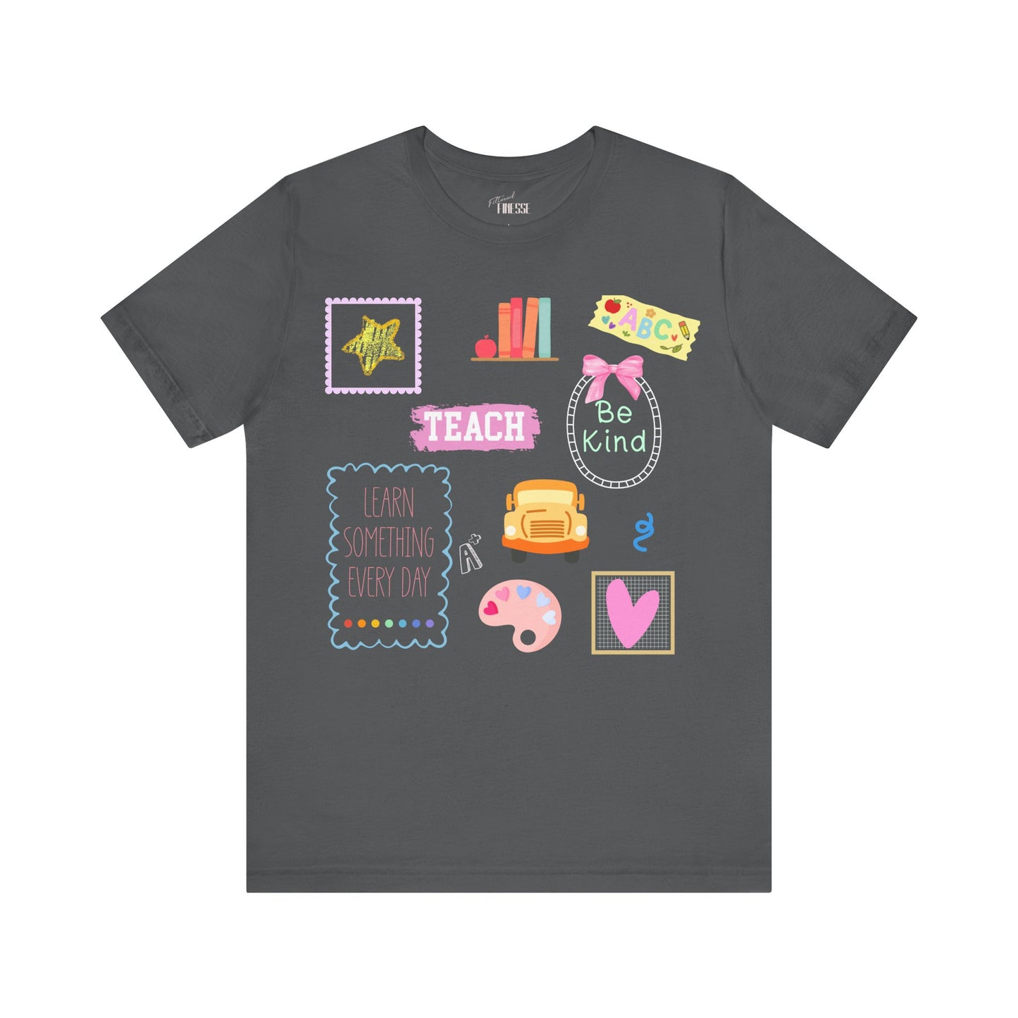 Colorful Teacher Doodle Be Kind T-shirt
