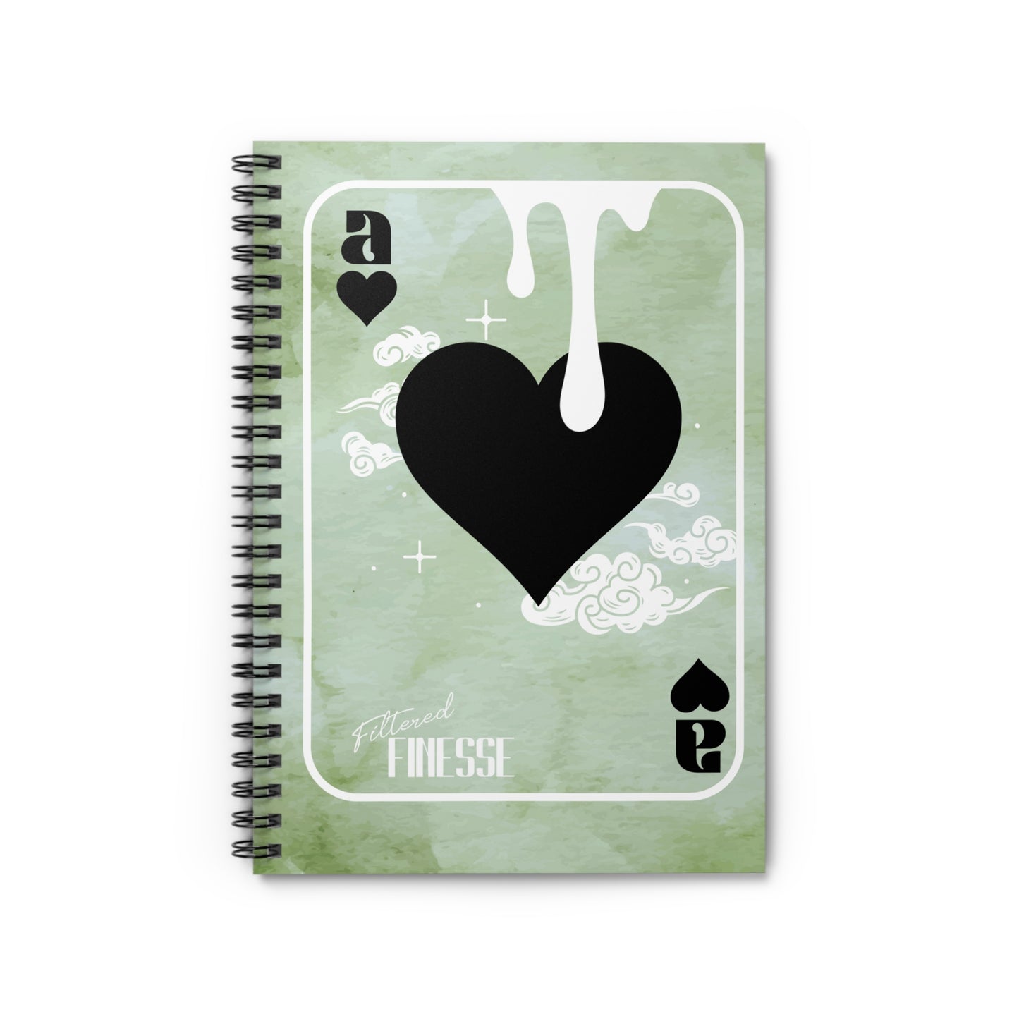 Sage Sky Drippy Ace Notebook