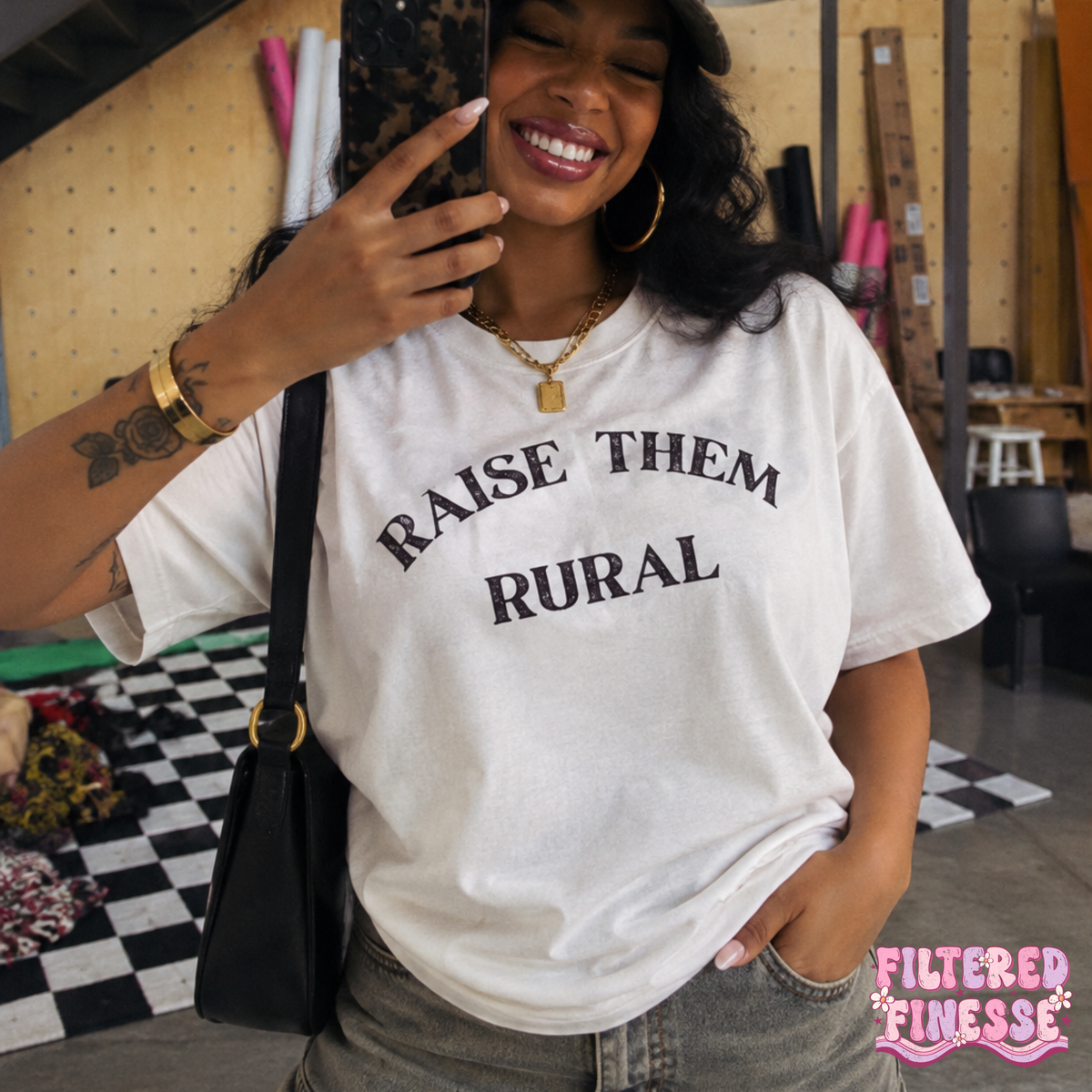 Raise them Rural Comfort Colors T-Shirt