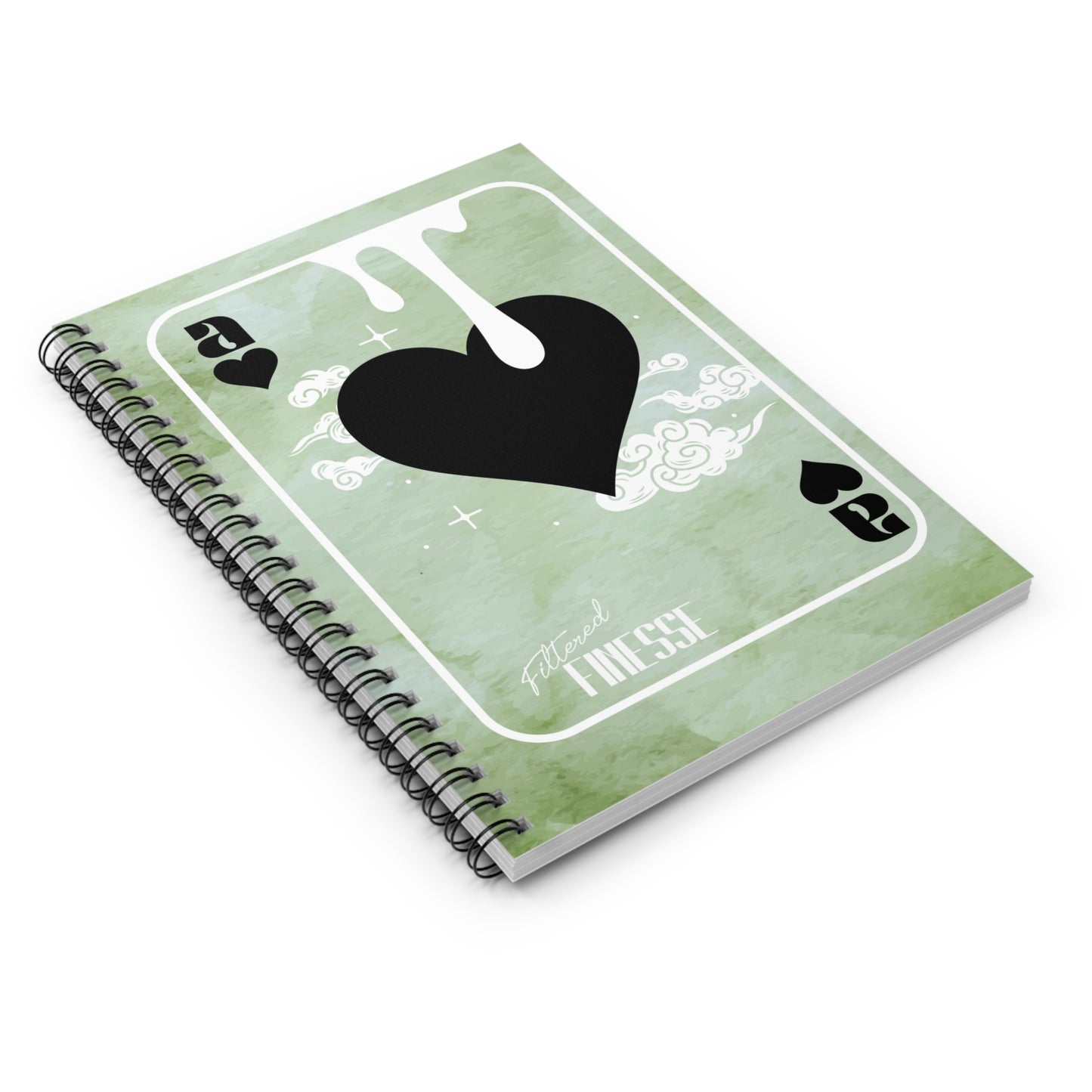 Sage Sky Drippy Ace Notebook