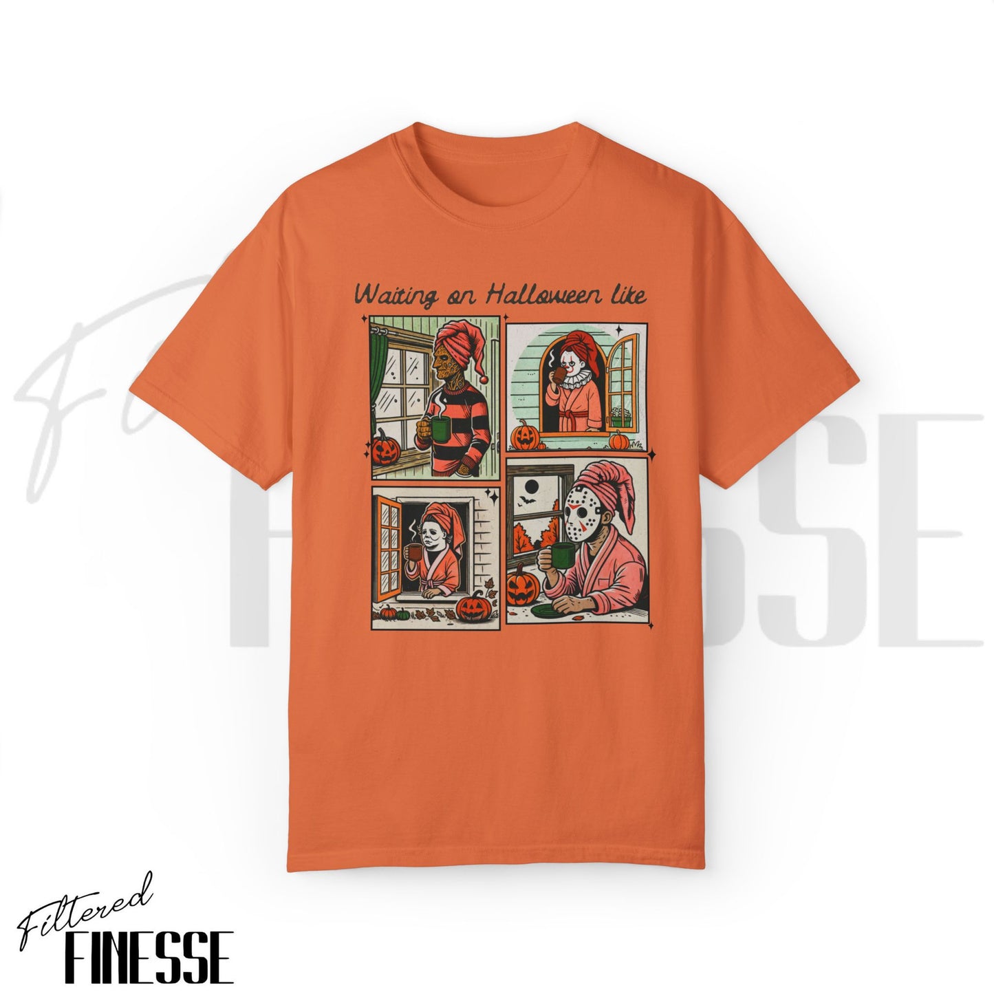 Waiting on Halloween Comfort Colors T-shirt