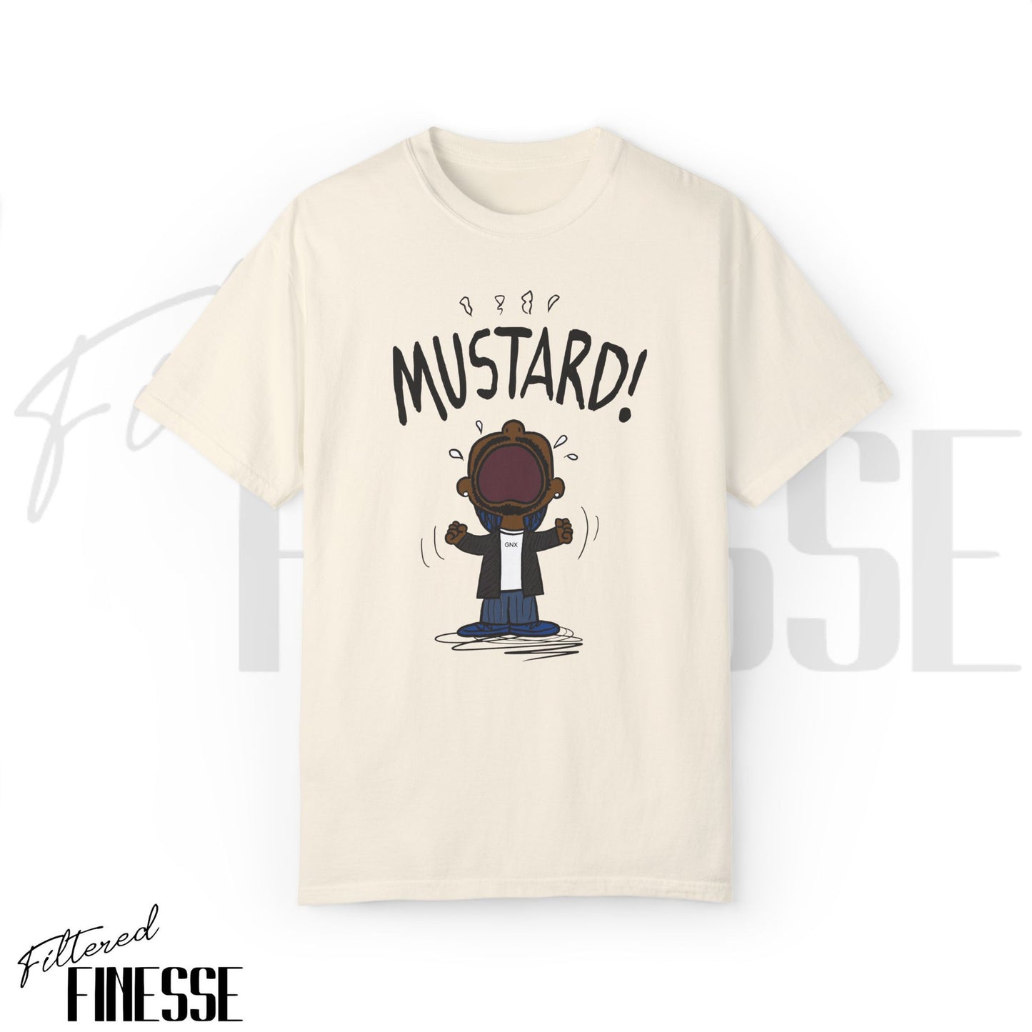 Kendrick Mustard Tv Off Comfort Colors T-Shirt