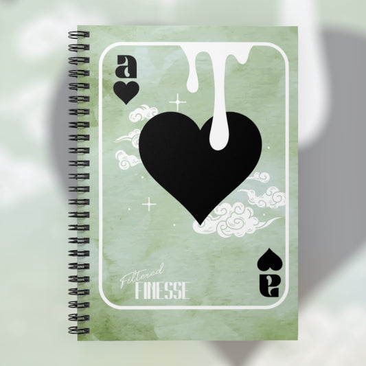 Sage Sky Drippy Ace Notebook