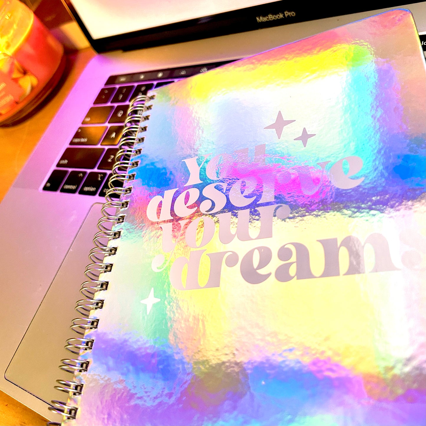 Holographic Dreams Lined Journal