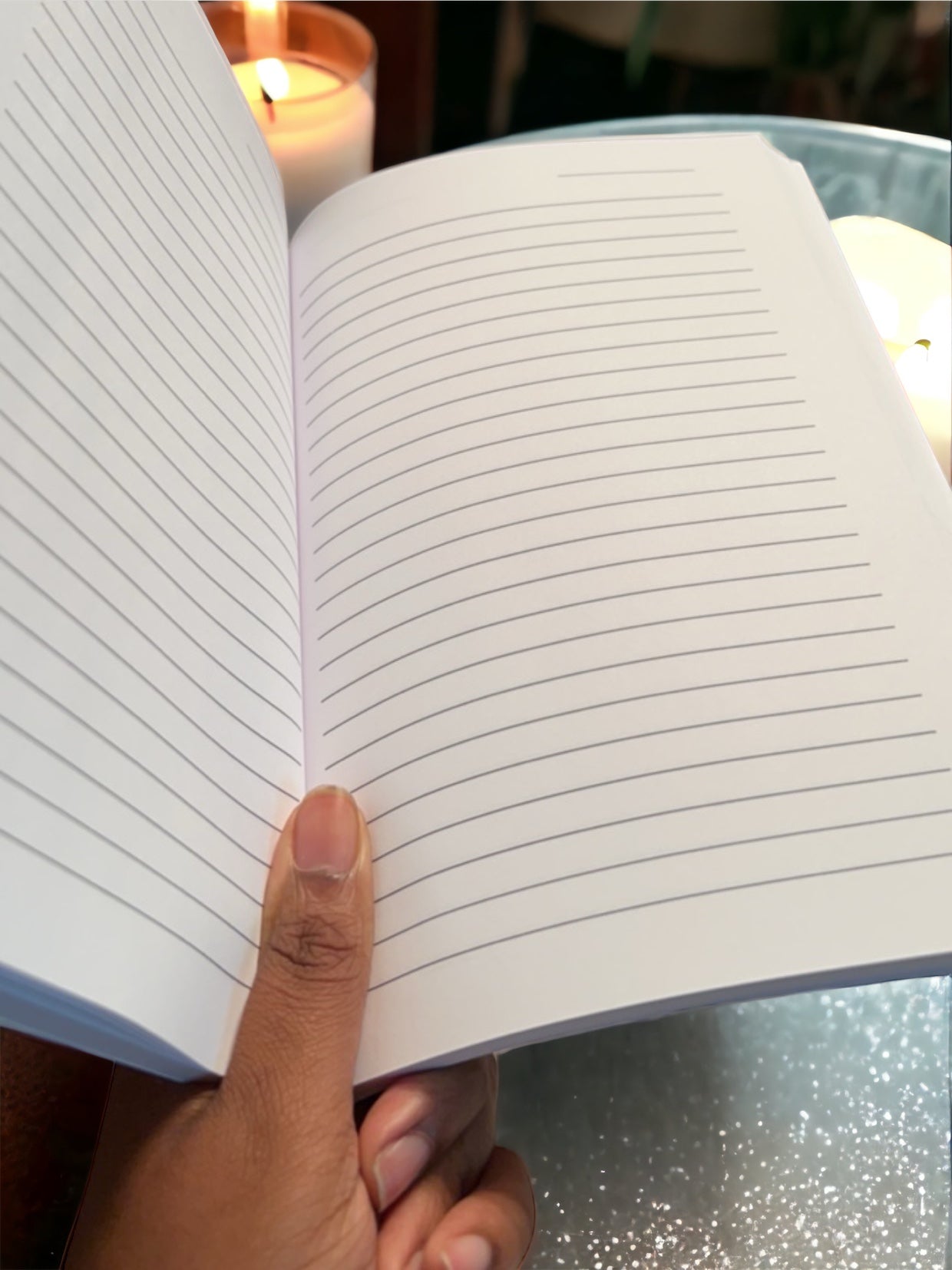 Manifest: Blank Lined Journal