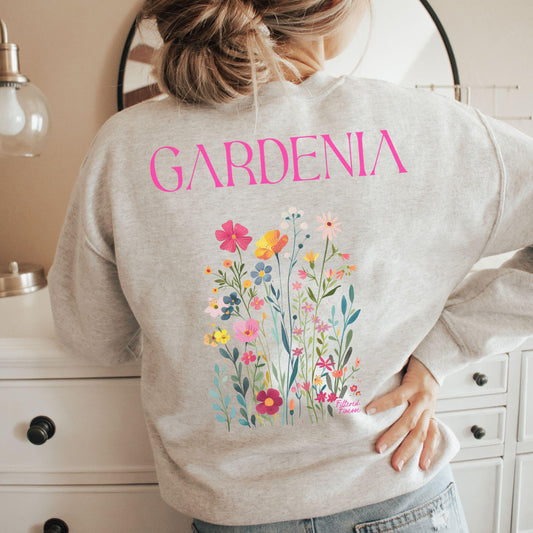 Gardenia Full Bloom Sweatshirt