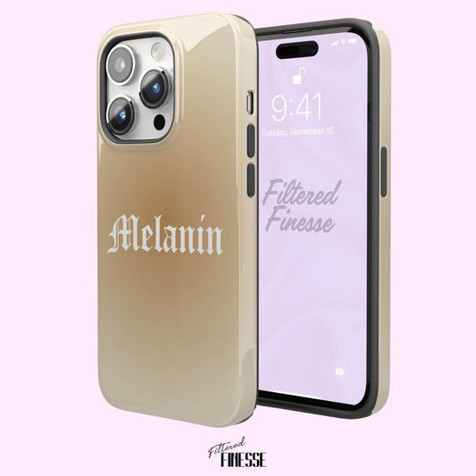 Melanin Brown Skin Black Girl Aesthetic iPhone 16 Tough Cases | iPhone 15 case