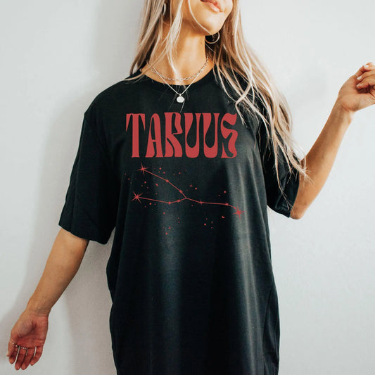 Taurus Comfort Colors T-Shirt | Zodiac Star Sign Birthday