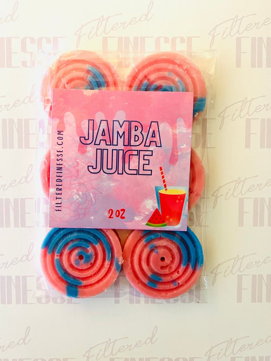 Jamba Juice Wax Melt Tart | Snap Bar | Fruity + Vibrant + Uplifting