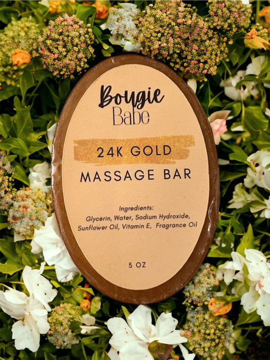 24K Gold Massage Soap Bar